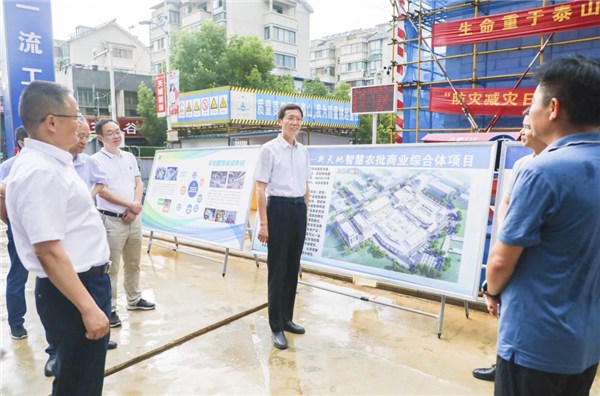 方正在石台县督导调研